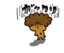 Every day, toy poodle sticker #11303936