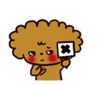 Every day, toy poodle sticker #11303950