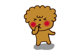 Every day, toy poodle sticker #11303951