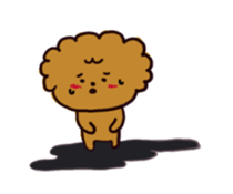 Every day, toy poodle sticker #11303952
