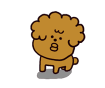 Every day, toy poodle sticker #11303955
