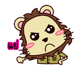 The Deputy District Chief Lion sticker #11304406