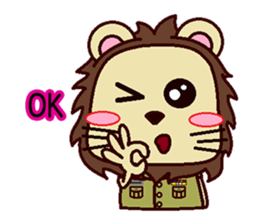 The Deputy District Chief Lion sticker #11304408