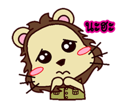 The Deputy District Chief Lion sticker #11304425