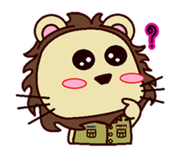 The Deputy District Chief Lion sticker #11304434