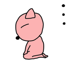 friend of black cat sticker #11304607