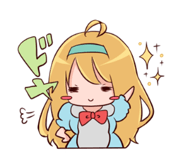 alice sticker sticker #11304871