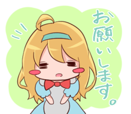 alice sticker sticker #11304875