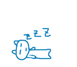 cute cat and dog sticker #11305057