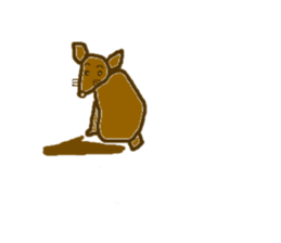 cute cat and dog sticker #11305068