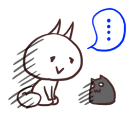 HappyCats Shiro&Kuro sticker #11305348