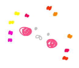 Pure white usyagi sticker #11305920