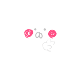 Pure white usyagi sticker #11305922