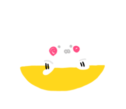 Pure white usyagi sticker #11305925