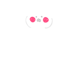 Pure white usyagi sticker #11305933