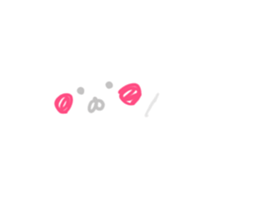 Pure white usyagi sticker #11305937