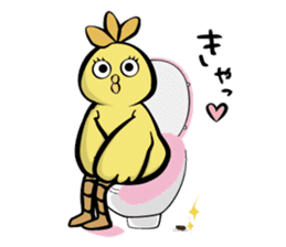 Chick-chan family sticker #11306321