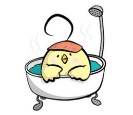 Chick-chan family sticker #11306355