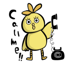 Chick-chan family sticker #11306356