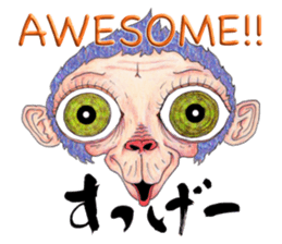 40 Shades of Monkey ~Chapter 2~ sticker #11306460