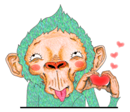 40 Shades of Monkey ~Chapter 2~ sticker #11306465