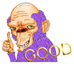 40 Shades of Monkey ~Chapter 2~ sticker #11306469