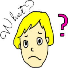 Sticker to remember the English word.