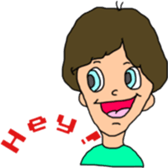 Sticker to remember the English word. sticker #11306961