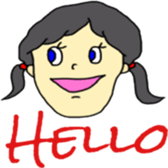 Sticker to remember the English word. sticker #11306962