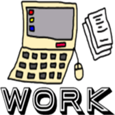 Sticker to remember the English word. sticker #11306986