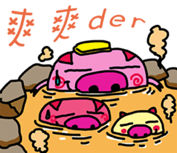 Stacked three pigs sticker #11307136