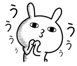 Too loose rabbit 3 sticker #11307321