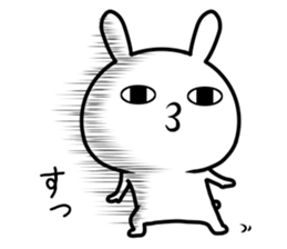 Too loose rabbit 3 sticker #11307328