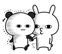 Too loose rabbit 3 sticker #11307331