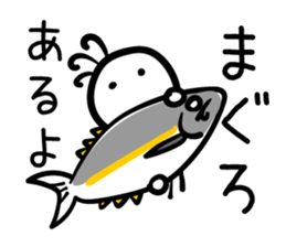 Cave painting of Native American 4 sticker #11307910