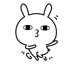 Too loose rabbit 4 sticker #11308184