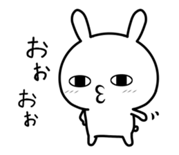 Too loose rabbit 4 sticker #11308196