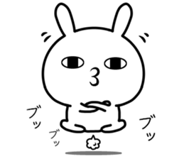 Too loose rabbit 4 sticker #11308202