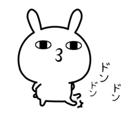 Too loose rabbit 4 sticker #11308204