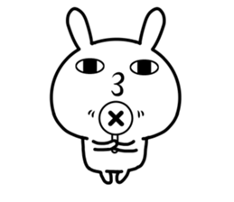 Too loose rabbit 4 sticker #11308211