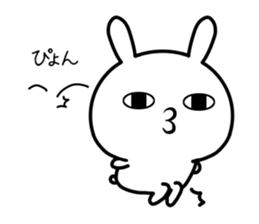 Too loose rabbit 4 sticker #11308215