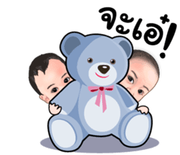 Amp & Ohm Super twins sticker #11308306