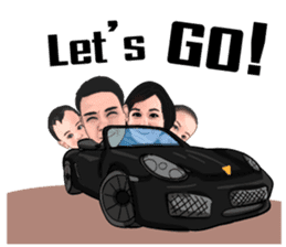 Amp & Ohm Super twins sticker #11308318