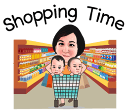 Amp & Ohm Super twins sticker #11308320