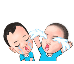 Amp & Ohm Super twins sticker #11308323