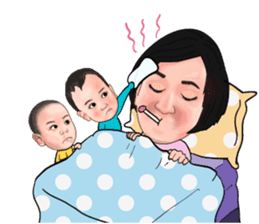 Amp & Ohm Super twins sticker #11308324