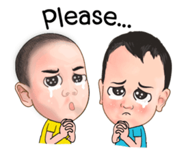 Amp & Ohm Super twins sticker #11308325