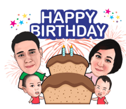 Amp & Ohm Super twins sticker #11308329