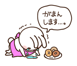 Everyday friendly housewife rabbit2 sticker #11308887