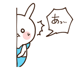 Everyday friendly housewife rabbit2 sticker #11308888